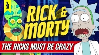 How RICK amp MORTY Tells A Story The Ricks Must Be Crazy – Wisecrack Edition [upl. by Nosyla]