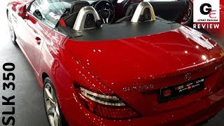 Mercedes Benz SLK 350 AMG  detailed review  price  features  specs [upl. by Ethelbert]