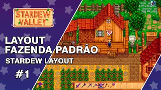 Stardew Valley  Layout simples e eficaz  Fazenda Padrão [upl. by Sivahc]