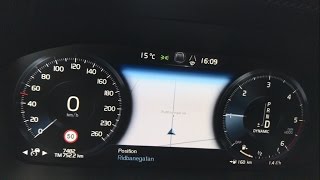 Volvo S90 D5 AWD 0100 Acceleration [upl. by Paske625]