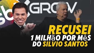 SIQUEIRA JR FALA DO DIA QUE RECUSOU PROPOSTA DE SILVIO SANTOS [upl. by Merle462]