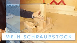 Einfachen Maschinenschraubstock selber bauen making a drill press Vice clamp [upl. by Diaz]