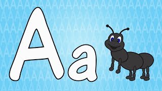 Letter A Song for Kids  Words that Start with A  Animals that Start with A [upl. by Aisyla]