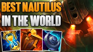 RANK 1 NAUTILUS IN THE WORLD FULL SUPPORT GAMEPLAY  CHALLENGER NAUTILUS SUPPORT  Patch 1310 S13 [upl. by Hayyim306]