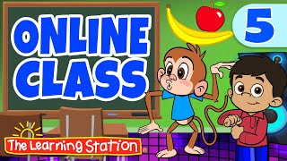 Online  Virtual Class Learning 5 ♫ A Ram Sam Sam amp More ♫ Kids Songs by The Learning Station [upl. by Lianna131]