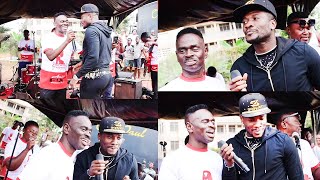 Asamoah Gyan Performs Live Gospel Song With Yaw Sarpong  Kumasi [upl. by Calli]