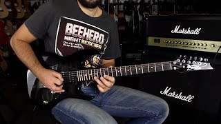 IBANEZ GRX70QA TKS  Guitar Demo [upl. by Rrats]