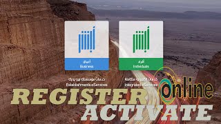 how to register and activate absher in online  absher account registration  كيفية تسجيل حساب أبشر [upl. by Sula653]