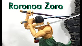 Megahouse Variable Action Heroes VAH One Piece RORONOA ZORO Action Figure Review PIRATE HUNTER ZORO [upl. by Lowis942]