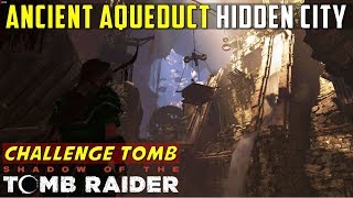 Ancient Aqueduct Challenge Tomb Water Puzzle The Hidden City – SHADOW OF THE TOMB RAIDER [upl. by Eiramanad684]