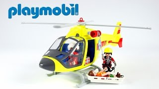 Playmobil 5428  Mountain Rescue Helicopter [upl. by Retxab]