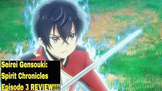 Seirei Gensouki Spirit Chronicles Episode 3 REVIEW [upl. by Rigdon478]