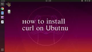 How to Install Curl on Ubuntu Desktop [upl. by Rosemaria]