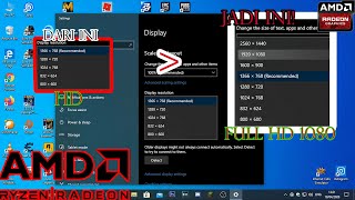 Tutorial 2020  Merubah Resolusi HD Menjadi Full HD Di Monitor HD PC [upl. by Gardia]