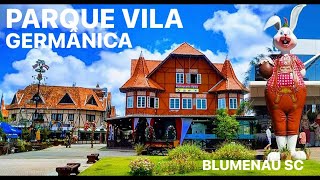 BLUMENAU SC 67KM DE BALNEÁRIO CAMBORIÚ PARQUE VILA GERMÂNICA PONTOS TURISTÍCOS Blumenau [upl. by Sioux590]