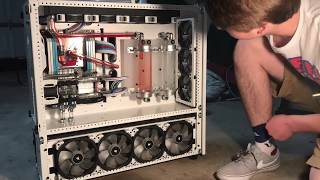 Custom Caselabs SMA8 Lightbox amp Water Manifold Timelapse [upl. by Sewole318]