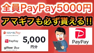 PayPay5000円分貰える紹介キャンペーンがヤバイ… [upl. by Annaert]