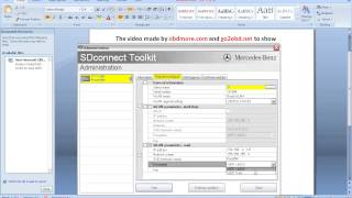 Connect Mercedes Star Diagnose C4 SDCONNECT by LAN and WLAN [upl. by Amsa958]