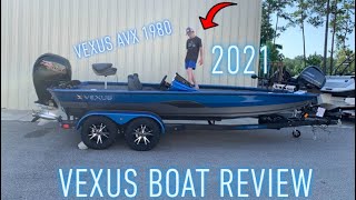 Vexus Bass Boat Tour  2021 AVX 1980 Walkthrough [upl. by Eidahs434]