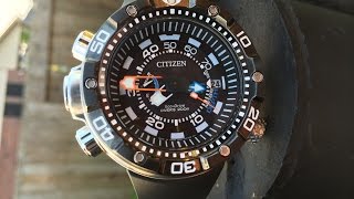 Citizen Eco Drive Promaster Aqualand Depth Meter [upl. by Amein]