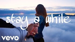 Stay A While  Kygo ft Halsey Official Lyrics  Lyric Video [upl. by Miun]