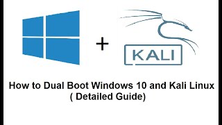 How to Dual Boot Kali Linux and Windows 10 EASY WAY  10M Subscribers [upl. by Geiger215]