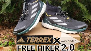 Adidas Terrex Free Hiker 20 X And Wander Review [upl. by Nnaeirb]