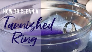 How to Clean a Tarnished Ring [upl. by Dom]