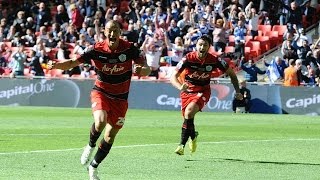 PLAYOFF FINAL HIGHLIGHTS DERBY 0 QPR 1 [upl. by Sihtam]