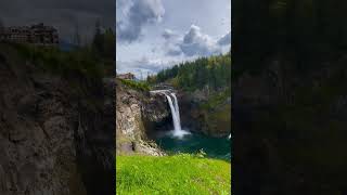 Full view Snoqualmie Falls travel [upl. by Suravart250]