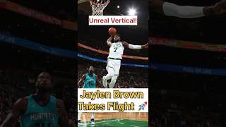 Jaylen Brown’s Unreal Vertical Jump 🚀  MustSee Shorts trendingshorts nba [upl. by Isabelita]