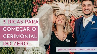 5 dicas para começar o cerimonial do zero [upl. by Htabmas]