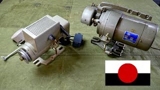 Industrial Sewing Machine Servo Motor vs Clutch Motor [upl. by Aisirtap304]