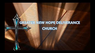 Greater New Hope Deliverance Online Service 111724 [upl. by Etnoj992]