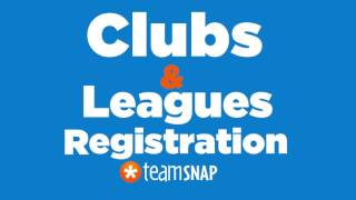 Online Registration Software For Sports Clubs amp Leagues 30 Second Version [upl. by Elliot]