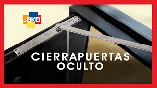 Instalación Cierrapuertas oculto  COD VS8300 [upl. by Anit]