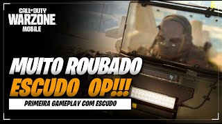 TESTANDO O TÃO TEMIDO ESCUDO  SIMPLESMENTE A MAIS QUEBRADA E OP DO JOGO  WARZONE MOBILE [upl. by Cannon]