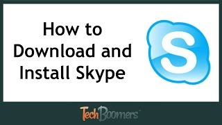 How to Download amp Install Skype [upl. by Pelaga]