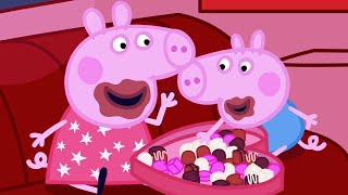 Peppa Pigs ChocolateFilled Valentines Limo Ride ❤️🍫🐷  Tales  Full Episodes  Cartoon for Kids [upl. by Monreal487]