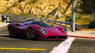 GTA 5 Online  De Tomaso P72 [upl. by Consolata131]