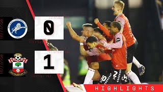 HIGHLIGHTS Millwall 01 Southampton  Championship [upl. by Bolte]