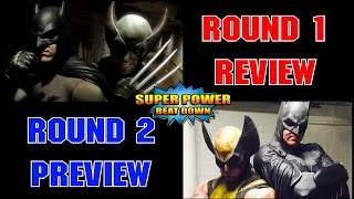 BATMAN vs WOLVERINE 1 amp 2 Super Power Beat Down Review and Preview [upl. by Danielson]