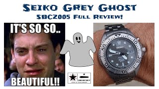 Seiko Grey Ghost Review My Favorite Watch in my Collection [upl. by Annodas537]