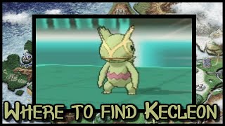 POKEMON XY  Where to find KECLEON [upl. by Grayce]