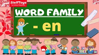 Word Family en  How to Teach Phonics [upl. by Marlee]