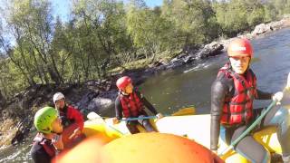 Rafting  Zipline  Oppdal Norway [upl. by Hennessey]