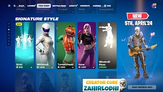 Fortnite Item Shop Update 5th April 2024 CH5 S2 [upl. by Anelys]