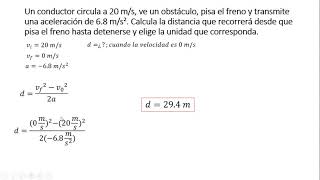 Ejercicio MRUA  Demo Excoba [upl. by Shamma369]