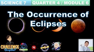 The Occurrence of Eclipses Science 7 Quarter 4 Module 6 Lunar and Solar Eclipses Umbra Penumbra [upl. by Noiwtna]