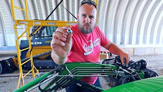 An Easy Way to add 3rd Function Hydraulics to Your Tractor [upl. by Ainirtac961]